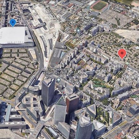 库尔布瓦Cozy Haven Near Paris La Defense Grande Arche公寓 外观 照片
